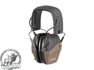 Активные наушники ARTELV КРЕЧЕТ КОРИЧНЕВЫЕ #AKRGB