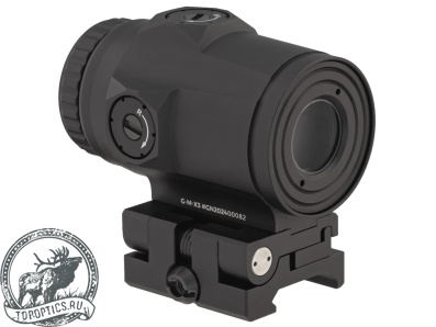 Увеличитель быстросъемный Gaut Garnet 3x18 (откидной) Picatinny