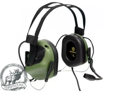 Тактические наушники EARMOR M32N MARK3-FG (FOLLIAGE GREEN)