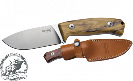 Нож LionSteel Hunting (лезвие 90 мм фиксированное, рукоять оливковое дерево) #M2-UL