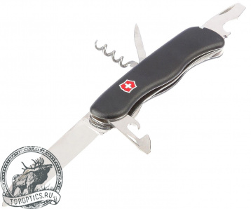 Нож Victorinox Forester 111 мм (12 функций с фиксатором лезвия) черный #0.8363.3