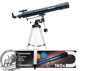 Телескоп Levenhuk Discovery Spark 809 EQ с книгой #78740
