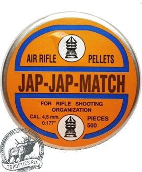 Пульки Jap-Jap кал. 4,5 мм, по 500 шт. #PB400/9325
