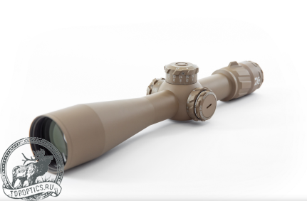 Оптический прицел Zero Compromise ZC420 4-20x50 FFP CCW 0.1MIL FDE (сетка Tremor3) с подсветкой