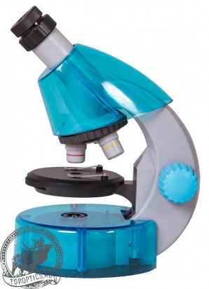 Микроскоп Levenhuk LabZZ M101 Azure\Лазурь #69301