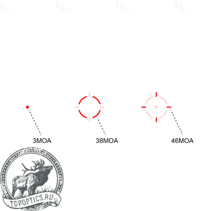 Коллиматорный прицел Vector Optics FRENZY-X 1x19x26 MPS #SCRD-SM64