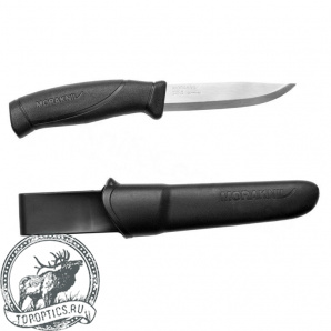 Нож Morakniv Companion Black нержавеющая сталь #12141