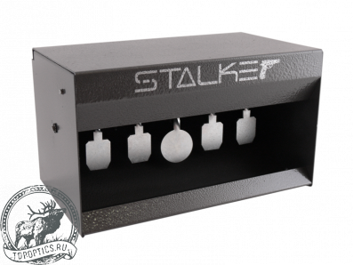 Минитир Stalker "IPSC" для пневматич.оружия 4,5мм, 5 медальонов #ST-MR-1