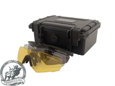 Очки баллистические стрелковые PMX Solid G-9000STRX KIT ANTI-FOG