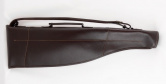 Ружейный чехол VEKTOR из натуральной кожи для любого двуствольного ружья в разобранном виде с длиной стволов до 760 мм #К-54