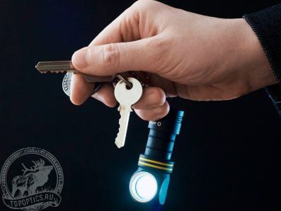 Фонарь налобный-мульти Armytek Elf C1 USB-C (1000 lm, белый, до 103м, 1x18350, IP68)