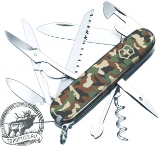 Нож Victorinox Huntsman 91 мм (15 функций) камуфляж #1.3713.94