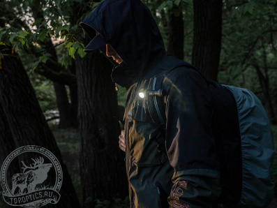 Фонарь налобный-мульти Armytek Elf C2 USB-C (1100 lm, белый, до 105м, 1x18650, IP68)