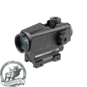 Прицел призматический Veber Wolf Alfa P1X25 mini