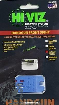 Пистолетная мушка HiViz для Sig Sauer 3 цвета (красн. зелен. белый) для P-серий #SG2015