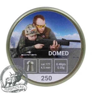 Пули Borner Domed 4,5мм 0,55гр 250шт