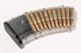 Магазин Pufgun на ВПО-133/Сайга-МК/М (без суxаря) 7,62х39. 20 патронов возм. укорочения #Mag Sg762 40-20/Tr