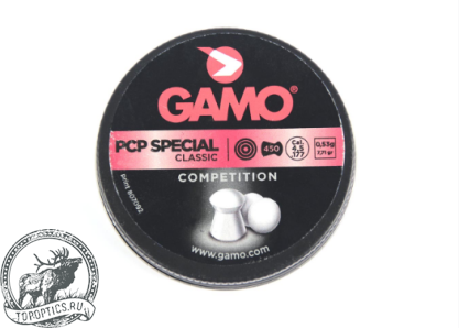 Пули пневматические GAMO PCP SPECIAL 4,5мм, 0,53г (450шт) (100 шт/уп) #6321851
