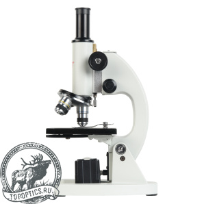 Микроскоп школьный Эврика 40х-640х (зеркало, LED) #28135