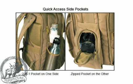 Рюкзак Leapers UTG Rapid Mission Deployment Daypack PVC-P368 (цвет земля) #PVC-P368S