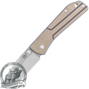 Нож Sanrenmu EDC лезвие 66мм рукоять - G10 #7071LTF-GVK
