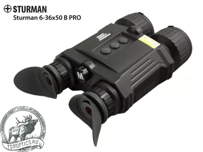 Цифровой бинокль ночного видения Sturman 6-36x50 B LRF PRO с дальномером
