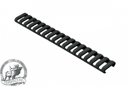 Защитная накладка на планку Picatinny Magpul Ladder Rail Panel 1913 Picatinny Black #MAG013-BLK