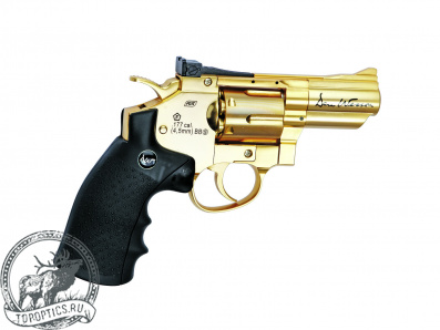 Револьвер пневматический Dan Wesson (2,5", калибр 4.5 мм, золотистый) #17374