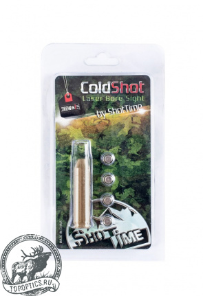 Лазерный патрон для пристрелки ShotTime ColdShot кал. .308Win #ST-LS-308