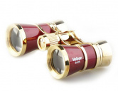 Бинокль театральный Veber Opera БГЦ 3x25 красный/золотой