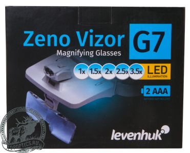 Лупа-очки Levenhuk Zeno Vizor G7 #72610