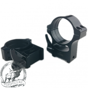 Быстросъемные кольца Rusan 30 мм на CZ550 BH15 рычажные #011-19-30-15-R