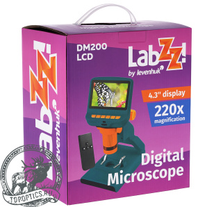 Микроскоп цифровой Levenhuk LabZZ DM200 LCD #76827