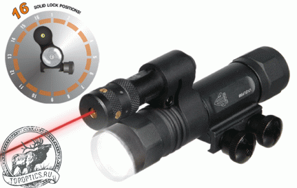 Тактический подствольный ксеноновый фонарь с ЛЦУ Leapers UTG Swatforce #LT-ZLP38