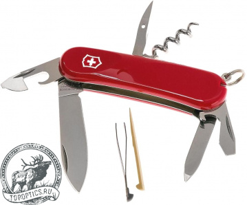 Нож Victorinox Evolution 10 (85 мм 13 функций) красный #2.3803.E