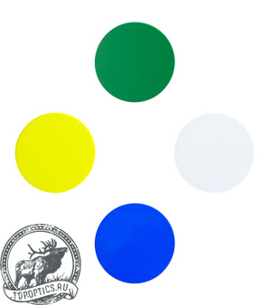 Набор светофильтров MAGUS LF4 (голубой, зеленый, желтый, матовый) #83468