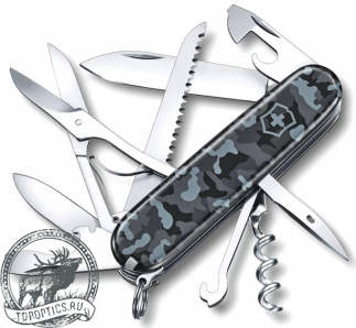 Нож Victorinox Huntsman 91 мм (15 функций) Navy Camouflage #1.3713.942
