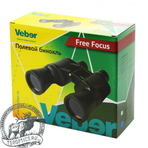Бинокль Veber Free Focus БПШ 7x35