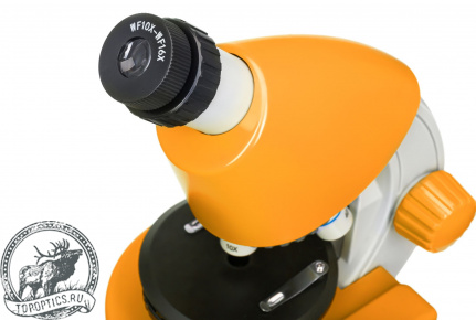 Микроскоп Discovery Micro Solar оранжевый с книгой