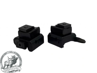 Откидной кронштейн Apel на Weaver - шина Convex (Schmidt&Bender) (BH 17 мм) #3364-33800