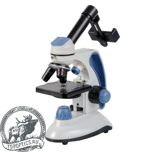 Микроскоп школьный Эврика SMART 40х-1280х в текстильном кейсе