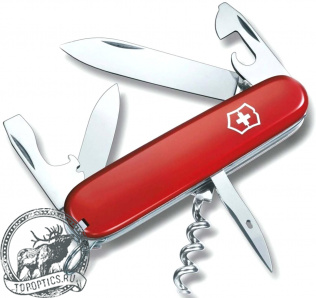 Нож Victorinox Spartan 91 мм (12 функций) красный #1.3603