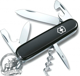 Нож Victorinox Spartan 91 мм (12 функций) черный #1.3603.3