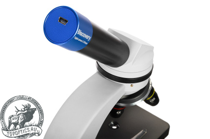 Микроскоп цифровой Levenhuk Discovery Nano Polar с книгой #77968