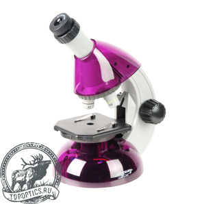 Микроскоп Микромед Атом 40x-640x (аметист) #27386