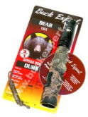 Манок на медведя с CD (призывный звук самки, крик детёныша, рёв медведя) Buck Expert #77-T
