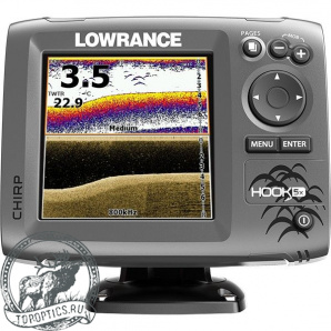 Lowrance Hook-5x Mid/High/DownScan™ (83/200, 455/800) #000-12653-001