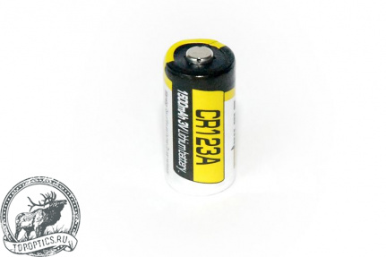 Батарейка литиевая Lumonite CR123A 1600мАч