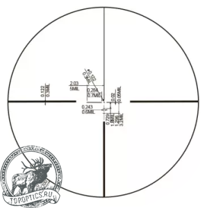Оптический прицел Arkon Model C 1-10x24 SFP сетка MC-TD1 #MC110001