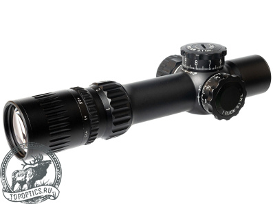 Оптический прицел March-F 1-10x24 Shorty DR-1 FFP+SFP 30мм, с кронштейном #D10SV24FDIML_P DR-1